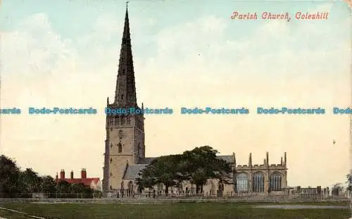 R120535 Pfarrkirche. Coleshill. Valentinstag. 1911