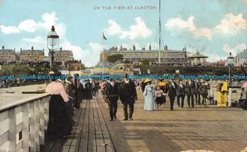 R120548 Am Pier bei Clacton. 1906