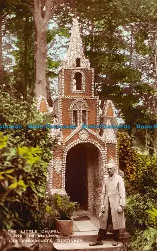 R120349 Die kleine Kapelle und ihr Erbauer. Die Vauxbelets. Guernsey