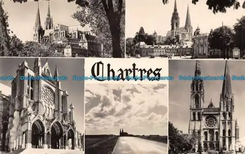 R120645 Chartres. Multi-View. Wertvoll. 1969