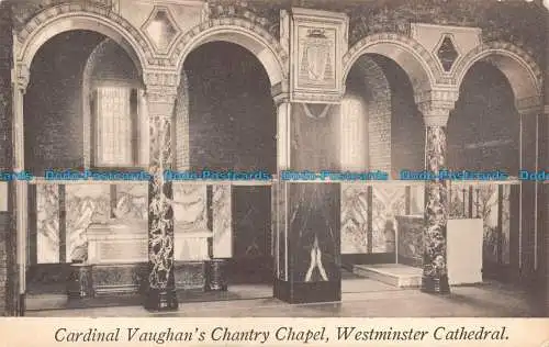 R120405 Kardinal Vaughans Chantry Kapelle. Westminster Cathedral. E.R. Alexander
