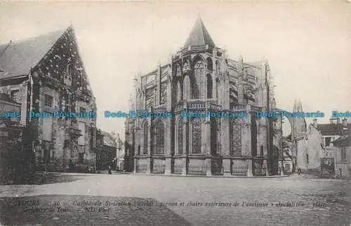 R121093 Touren. Kathedrale St. Gatien Apsis