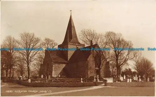 R120423 Alfriston Kirche. Judges Ltd. Nr. 11530. 1929