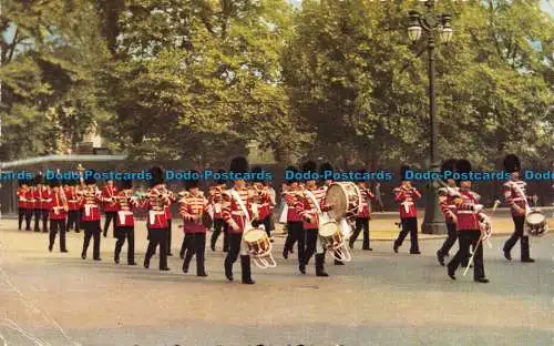 R120685 Drum and Fife Band. Die Coldstream Guards. Lachs. 1960