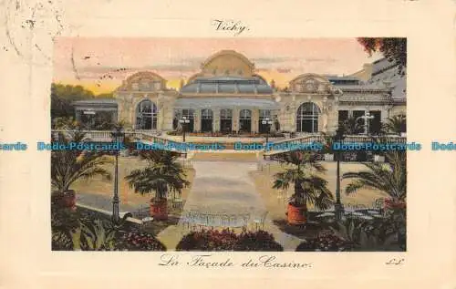 R130028 Vichy. Die Fassade des Casinos. LL. 1909