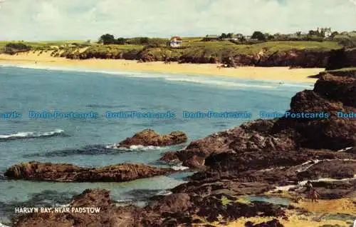 R129364 Harlyn Bay in der Nähe von Padstow. Lachs