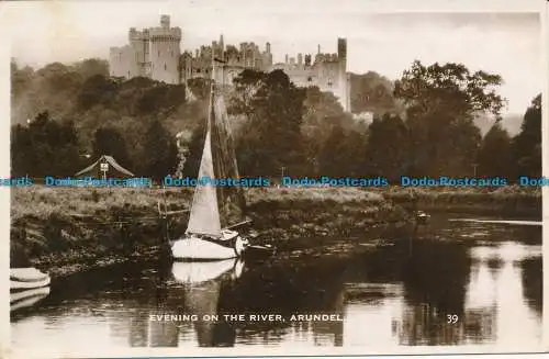 R128657 Abend am Fluss. Arundel. Excel. Nr. 39. RP. 1939