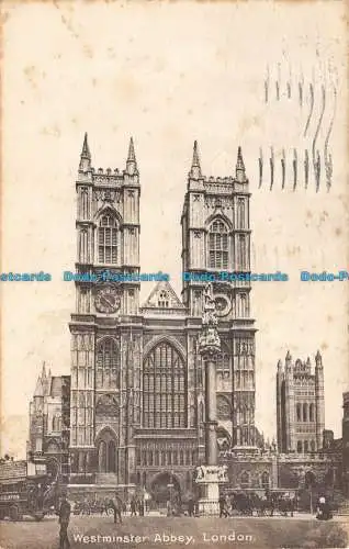 R130091 Westminster Abbey. London. National. 1924