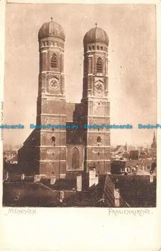 R129387 München. Frauenkirche. Grav. Beck