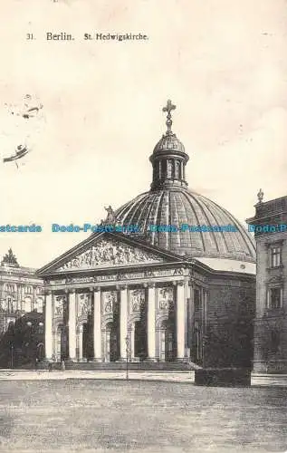 R129405 Berlin. St. Hedwigskirche. 1907