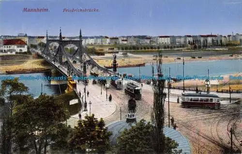 R129407 Mannheim. Friedrichbrucke