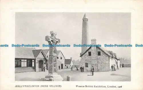 R128701 Ballymablint. Irish Village. Franco British Exhibition London. 1908. V