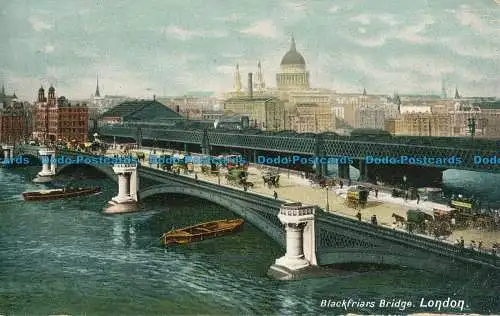 R128705 Blackfriars Brücke. London. G. Smith. 1905