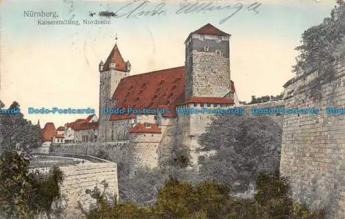 R129432 Nürnberg. Kaiserstallung. Nordseite. Hermann Martin. 1910