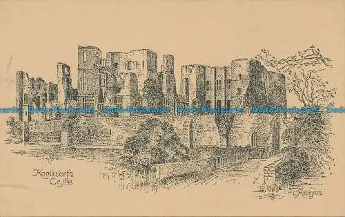 R128735 Kenilworth Castle. C. Robinson