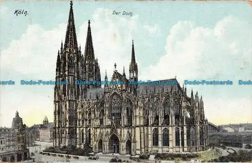 R128740 Koln. Der Dom. Ottmar Zieher