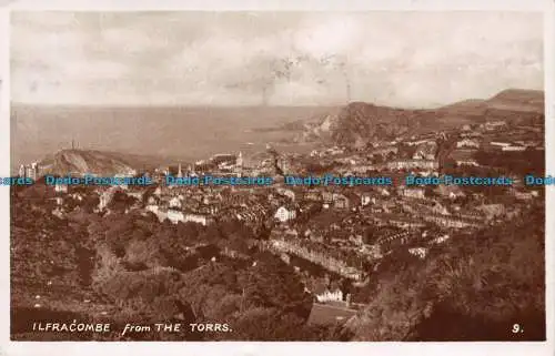 R130179 Ilfracombe von den Torrs. RA. RP. 1947