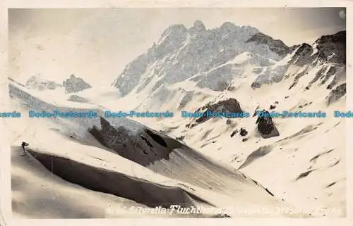 R129495 Silvretta. Flachthorn. Zahnspitze 3403m Krone. Ritzer und Ellis Braunho