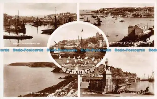 R129502 Brixham. Multi-View. Valentinstag. RP