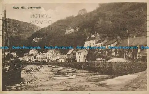 R127750 Mars Hill. Lynmouth. 1946