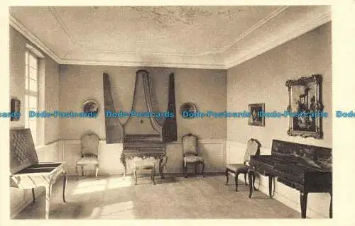 R128814 Goethehaus Frankfurt am Main. Musikzimmer. Siegfried Hartig