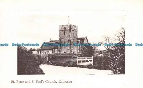 R129540 Paulskirche St. Peter und S. Eythorne. L.R. Hampshire