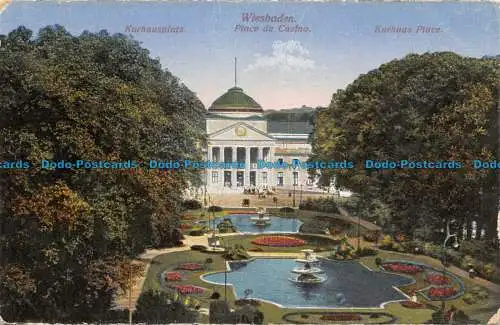 R128825 Wiesbaden. Place du Casino. K.S.Nr. 809