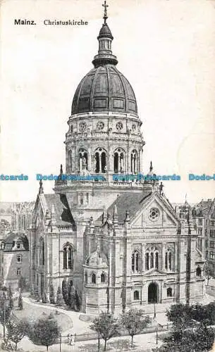 R130259 Mainz. Christuskirche. C.S.M