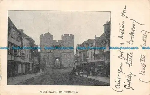 R129551 Westtor. Canterbury. 1904