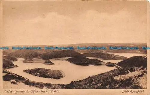 R128829 Urfttalsperre bei Heimbach. Eifel. Funfseenblick. Hubert Fischer