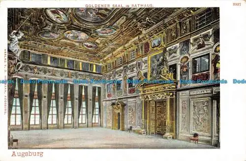 R128858 Goldener Saal im Rathaus. Augsburg. V.G. Hofmann