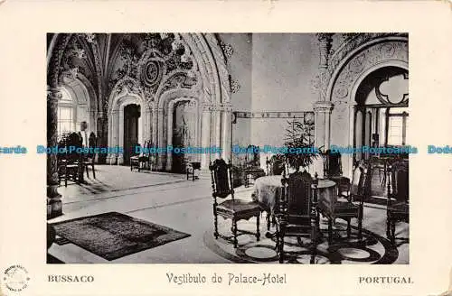 R127803 Kaschette. Vestibulo do Palace Hotel. Portugal. Kappen. B. Hopkins