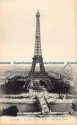 R131451 Paris. Der Eiffelturm. A. Papeghin. Nr. 3