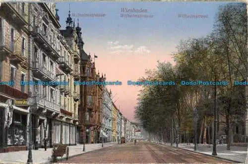 R128894 Wiesbaden. Wilhelmstraße. K.S.Nr. 820