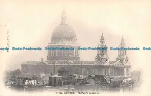 R129619 London. St. Pauls Kathedrale. Der Deley. Nr. 20