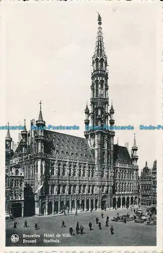 R127839 Brüssel. Stadhuis. Ern. Thill. Nels