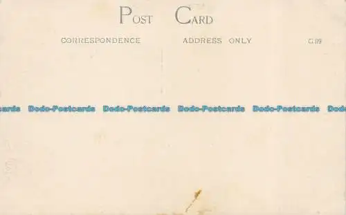 R129648 alte Postkarte. Kircheninnenraum