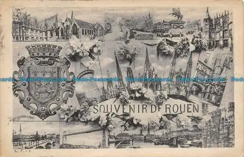 R127869 Souvenir de Rouen. Multi-View. 1929. B. Hopkins