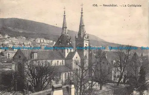 R129677 Neuenburg. Das Kollegium. Fototypie. Nr. 106. 1916