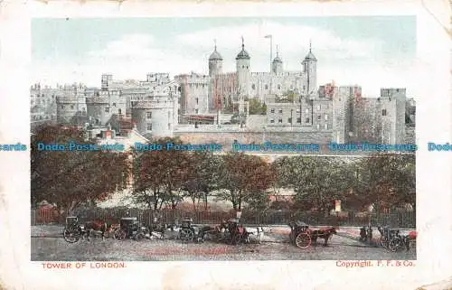 R131520 Tower of London. F.F. und Co. 1904