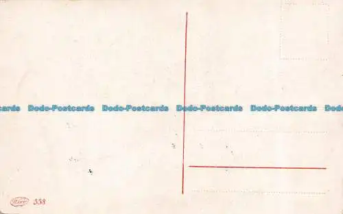 R131554 Alte Postkarte. Drei Damen. Zeichnung