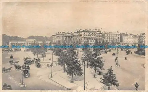 R131556 Hyde Park Corner und Apfelweinhaus. Hildesheimer. 1912