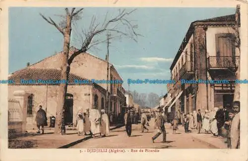 R130455 Djidjelli. Algerien. Rue de Picardie. Albert