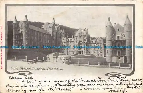 R131596 Royal Victoria Hospital. Montreal. 1904