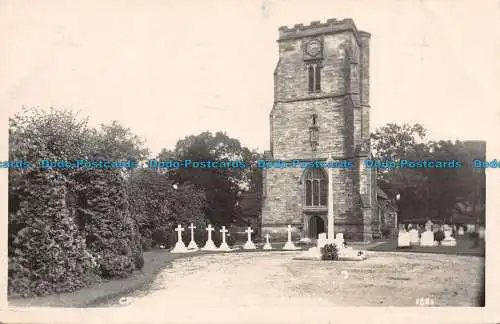 R129789 Alte Postkarte. Kirche. 1952