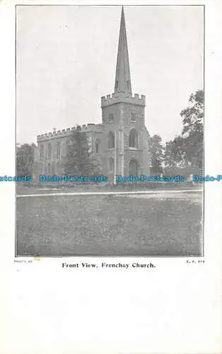 R129795 Frontansicht. Französische Kirche. E.E. Rye