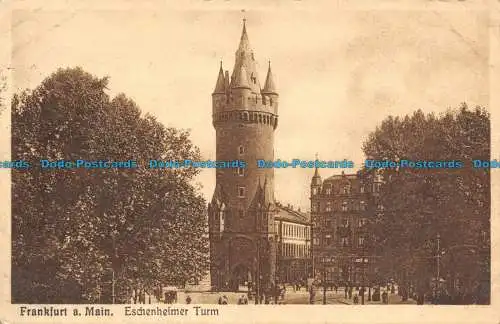 R131633 Frankfurt a. Main. Eschenheimer Turm. Gerhard Blumlein. 1928