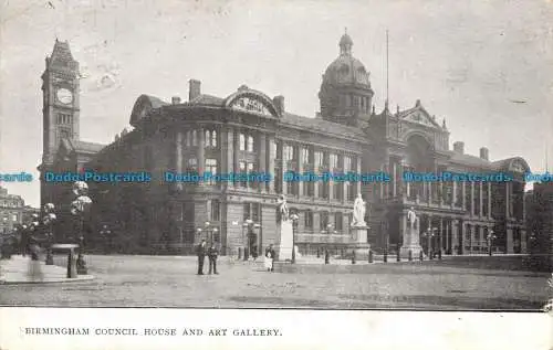 R131658 Birmingham Council House and Art Gallery. 1905