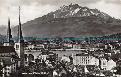 R131688 Luzern und Pilatus 2132m.1939