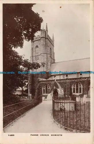 R130599 Pfarrkirche Sidmouth. Kingsway. RP. 1922